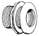 Standard Threaded Bulkhead Fittings - Click Image to Close